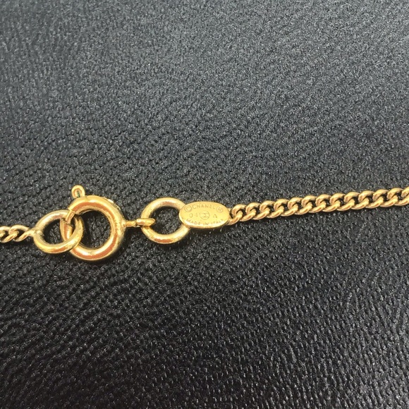 Chanel CC Coco Logo Rhinestone Crystal Necklace - Picture 5 of 16